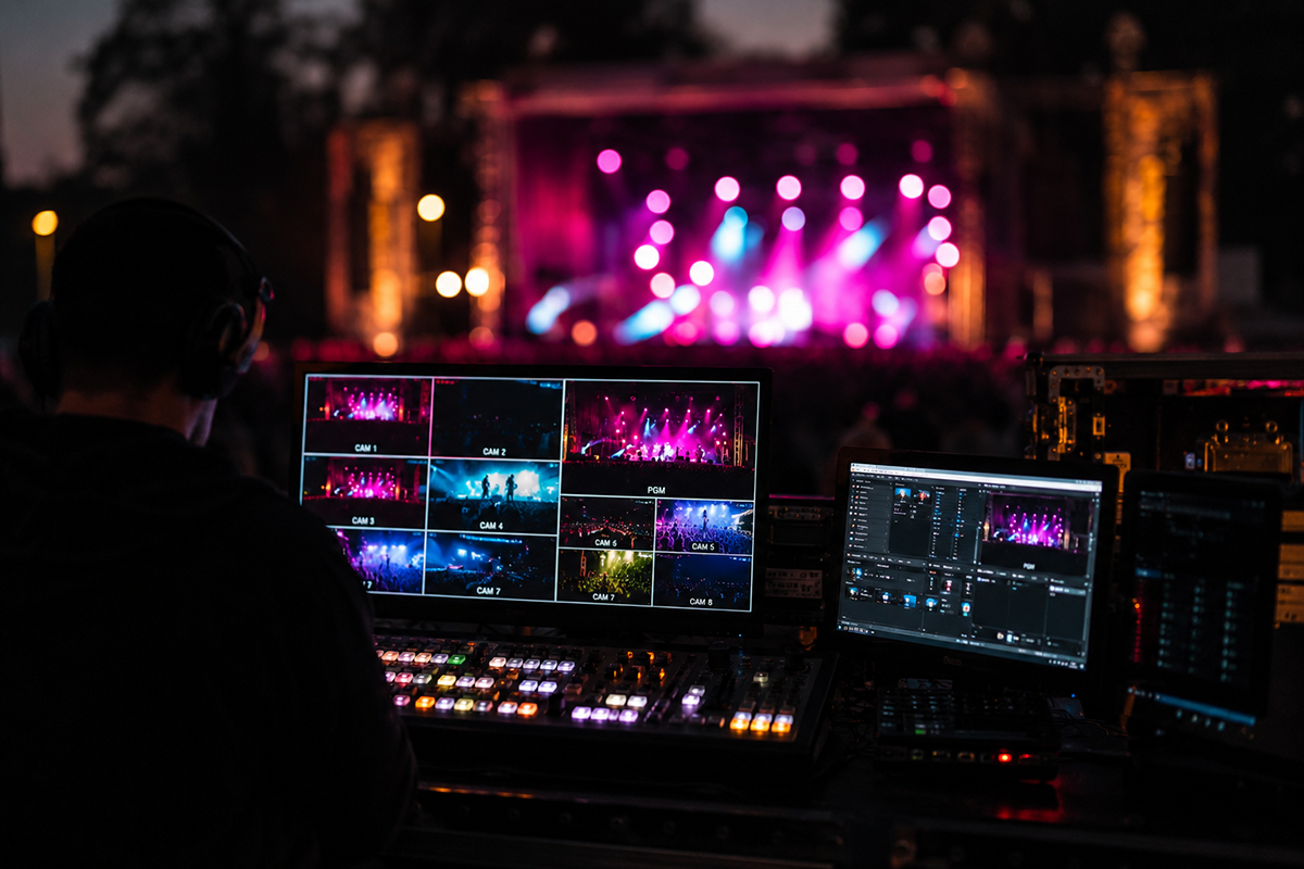 Multicam- und Livestream-Produktion mit MOODSHIFT Films